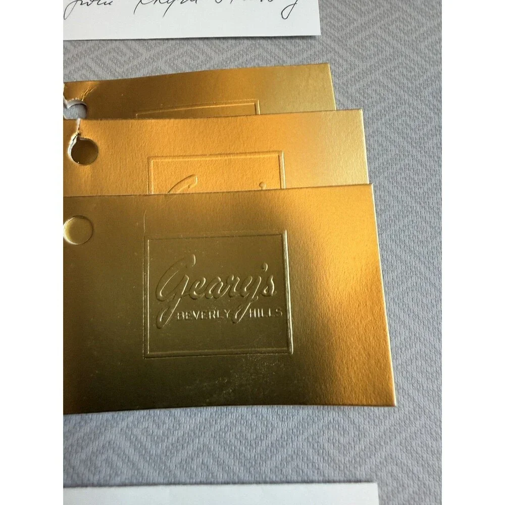 Vintage 1965 LA Dept Store Gift Enclosures Note Cards Lot Saks Bullock's MCM